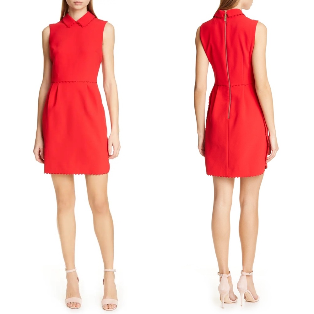 Ted Baker | Ezzy Scalloped Detail Sheath Dress 4